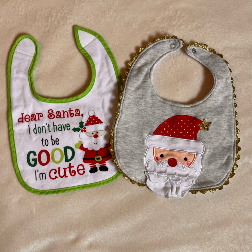Holiday Bib Set
